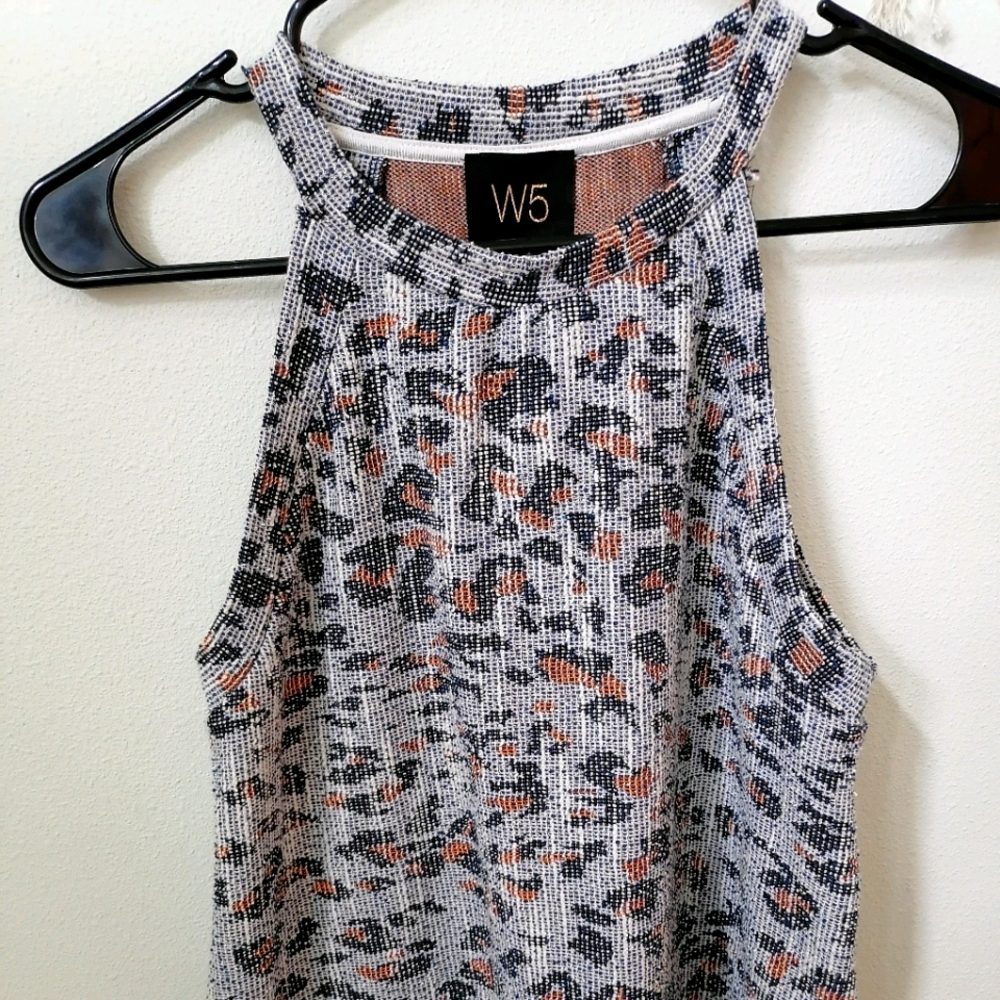 Boho Boutique Animal Print Tank Top